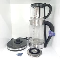 چای ساز روی همی دسینی اصلی،با کتری 2.5 لیتری و قوری 1 لیتری،دمنوش ساز،سماور برقی،چایساز دسینی،کتری برقی دسینی،پس کرایه — تصویر ۵