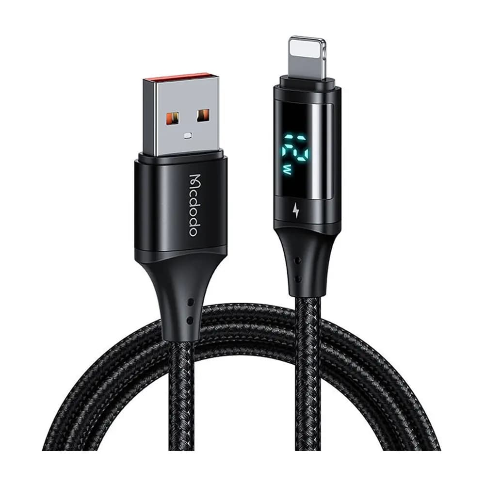 کابل آیفون نمایشگردار USB به لایتنینگ مک دودو Mcdodo CA-106، 3 آمپر — تصویر ۳