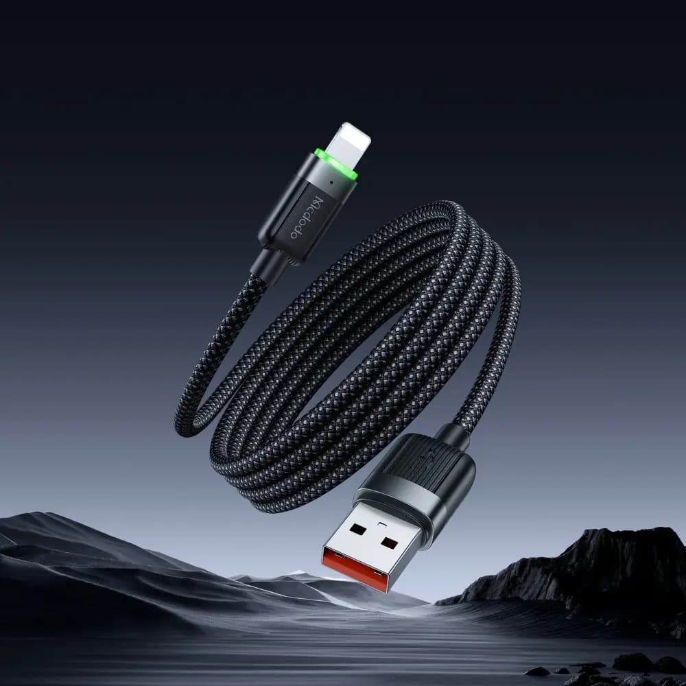 کابل آیفون جمع شونده USB به لایتنینگ مک دودو Mcdodo CA-600، 3 آمپر — تصویر ۴