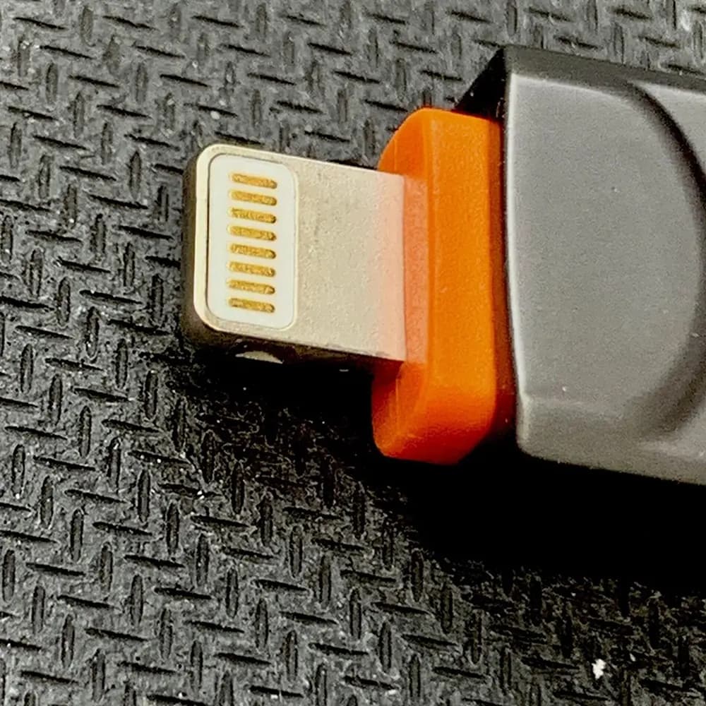 تبدیل OTG لایتنینگ به USB بیوا Biva OTG-02، آیفون و آیپد، خاکستری — تصویر ۶