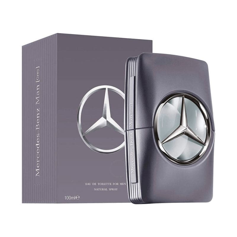 ادو تویلت مردانه مرسدس بنز مدل من گری Man Grey حجم ۱۰۰ میلی لیتر | Mercedes Benz Man Grey Eau De Toilette For Men 100 ml
