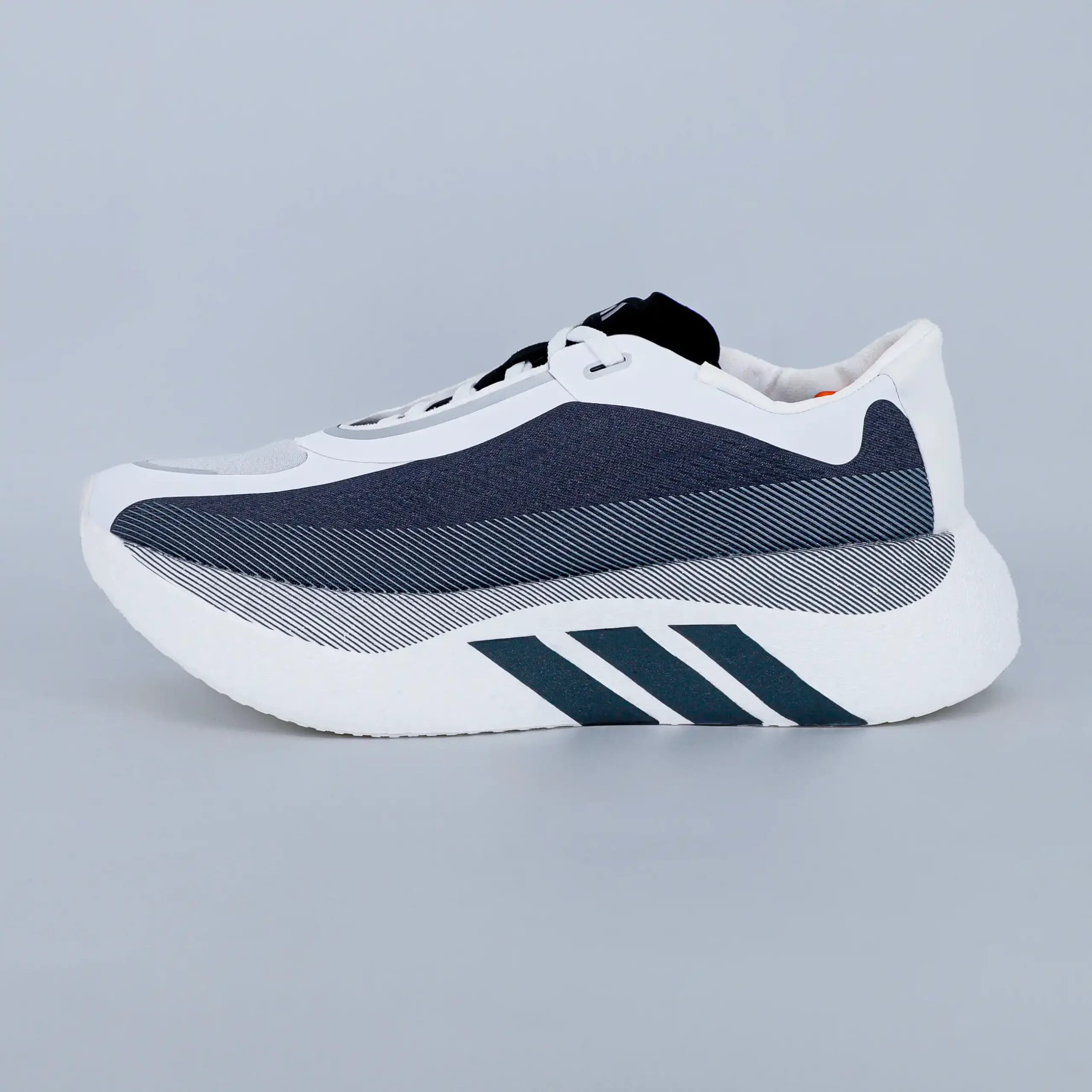 کتونی آدیداس هایپر بوست Adidas Hyperboost مردانه مسترکوالیتی سفید طوسی کد 2924 — تصویر ۶