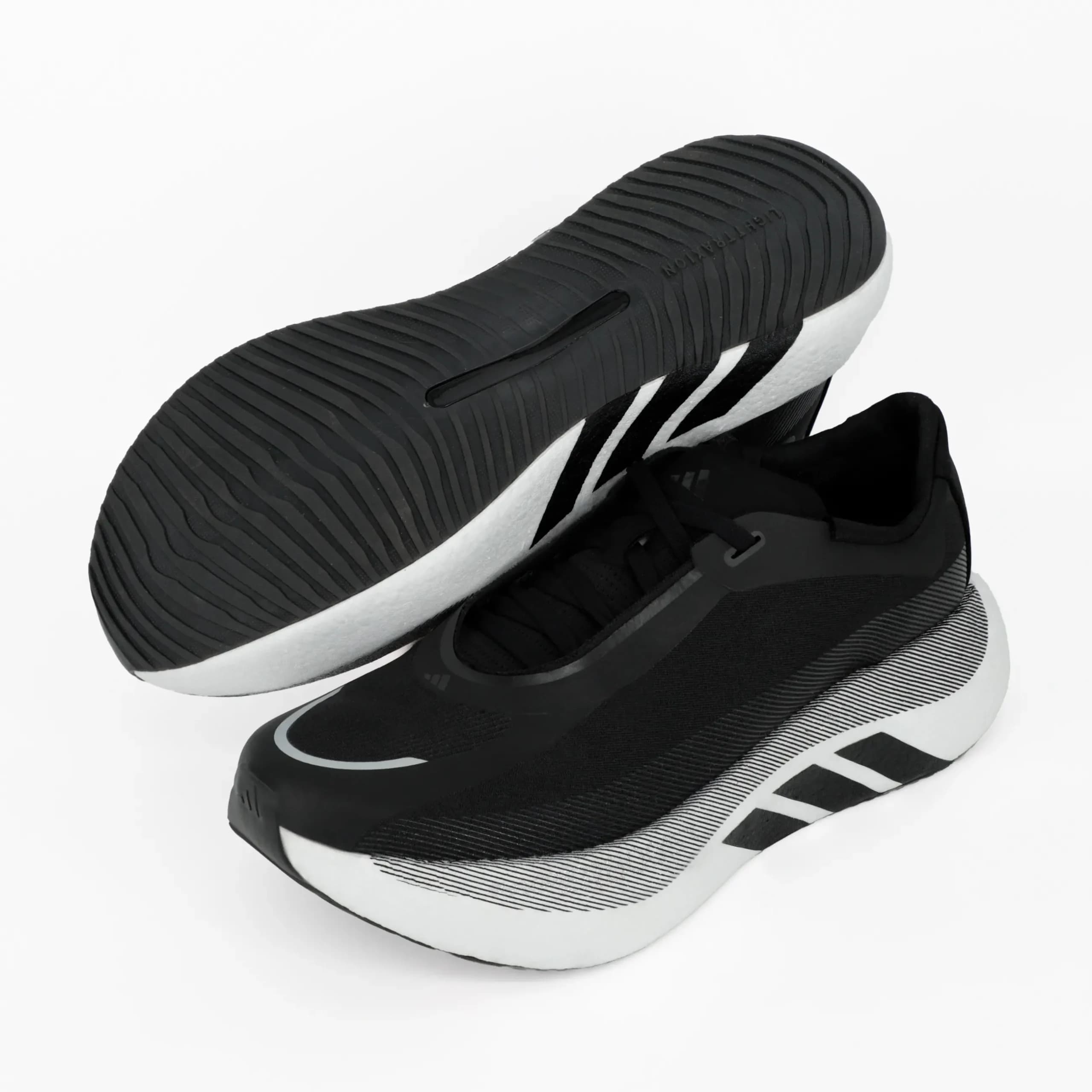 کتونی آدیداس هایپر بوست Adidas Hyperboost مردانه مسترکوالیتی مشکی سفید کد 2923 — تصویر ۲