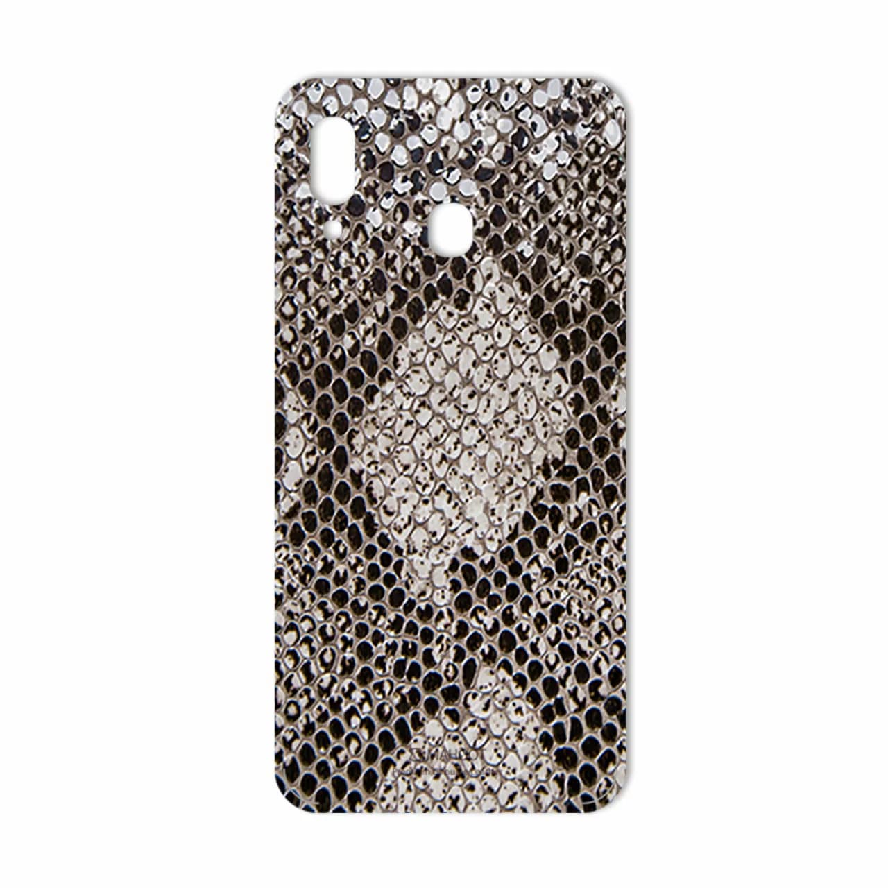 برچسب پوششی ماهوت مدل Cobra-Scale-Leather مناسب برای گوشی موبایل سامسونگ Galaxy A20