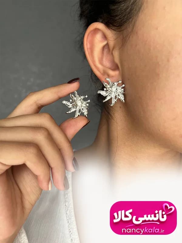 گوشواره ستاره میخ استیل درجه یک