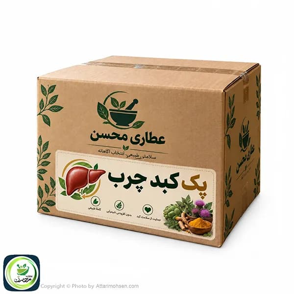 پک کبد چرب و چربی خون | مجموعه فرآورده‌های گیاهی مراقبت از کبد