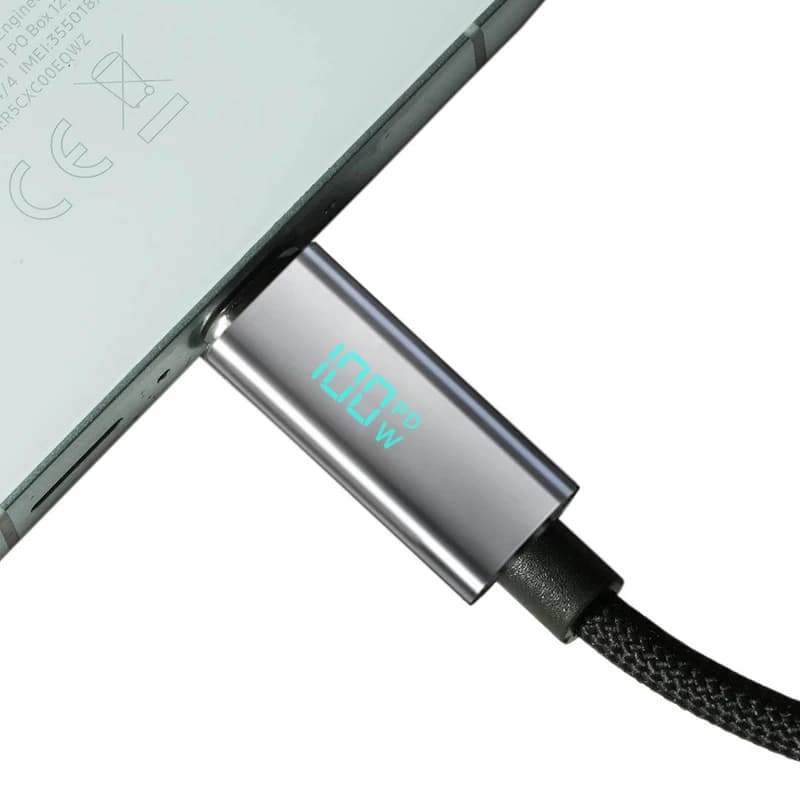 کابل شارژ فست 2 متری TSCO Type-C مدل TCC 230 60W – مشکی — تصویر ۳