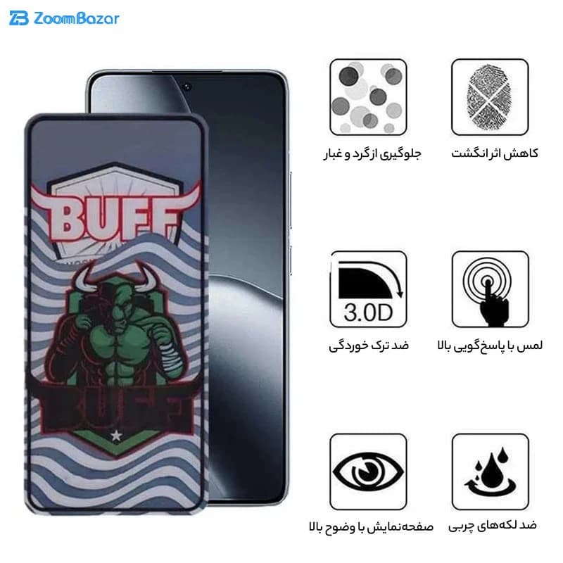 گلس بوف مدل Super Power مناسب برای گوشی موبایل شیائومی Poco F7 Ultra /Poco F7 Pro /Xiaomi 15s Pro — تصویر ۶