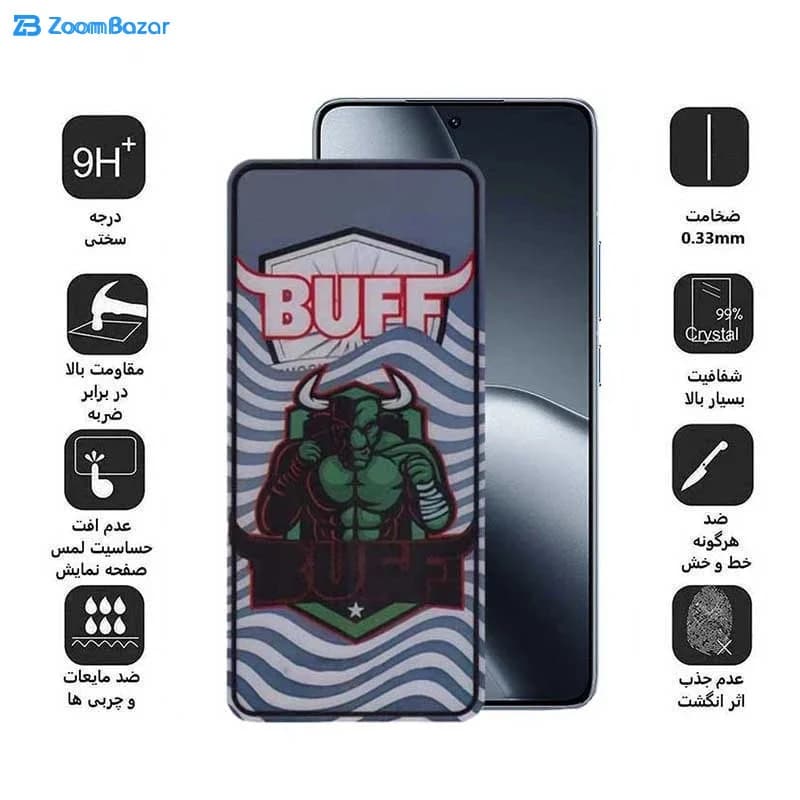 گلس بوف مدل Super Power مناسب برای گوشی موبایل شیائومی Poco F7 Ultra /Poco F7 Pro /Xiaomi 15s Pro — تصویر ۴