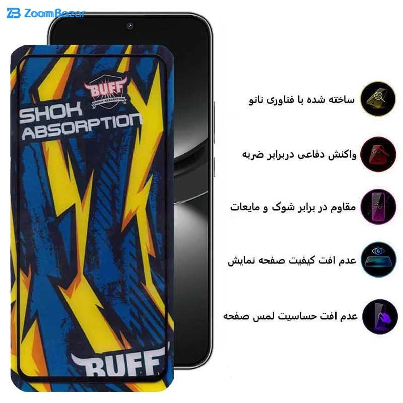 گلس بوف مدل Shock-Shock مناسب برای گوشی موبایل هوآوی Nova 12 / Nova 12 Lite / Nova 11 SE / Nova 10 SE — تصویر ۶