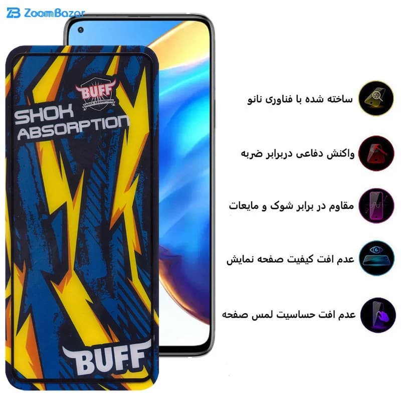 گلس بوف مدل Shock-Shock مناسب برای گوشی موبایل شیائومی Mi 10T Pro 5G / Mi 10T 5G / Mi 10T Lite 5G — تصویر ۴