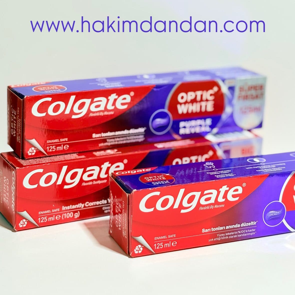 خمیردندان OPTIC WHITE Colgate
