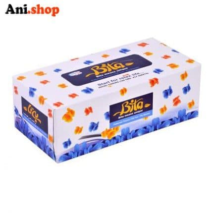 دستمال جعبه ای 200 برگ بی تا کد N18