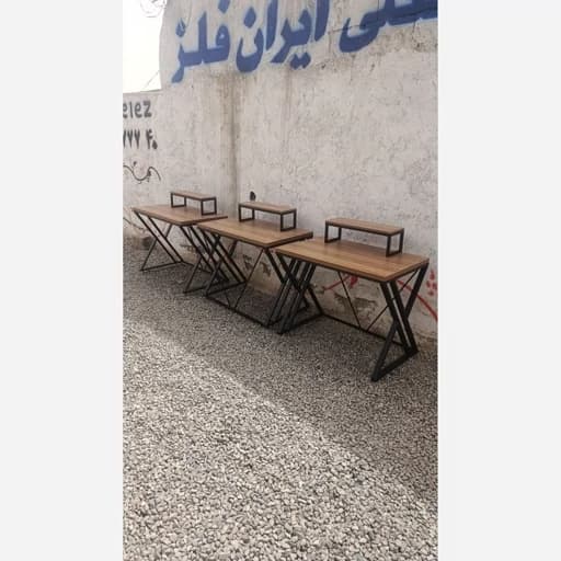 میز تحریر مطالعه کامپیوتر اداری فلزی چوبی کدMT110ارسال رایگان مبلمان آپادانا apadana مدل 636297