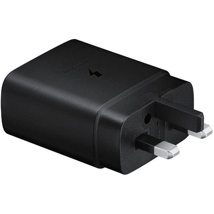شارژر دیواری PD 3PIN سامسونگ اصل ظرفیت 45 وات + سوزن سیم‌کارت طرح دایره + سوپر فست شارژ / Super Fast Charge — تصویر ۵