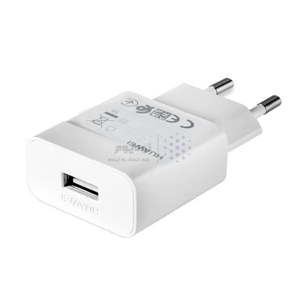 شارژر دیواری دو پین تک پورت 10W HUAWEI مدل HW-050200E02 – سفید – LY (گارانتی 6 ماهه شرکتی) — تصویر ۴