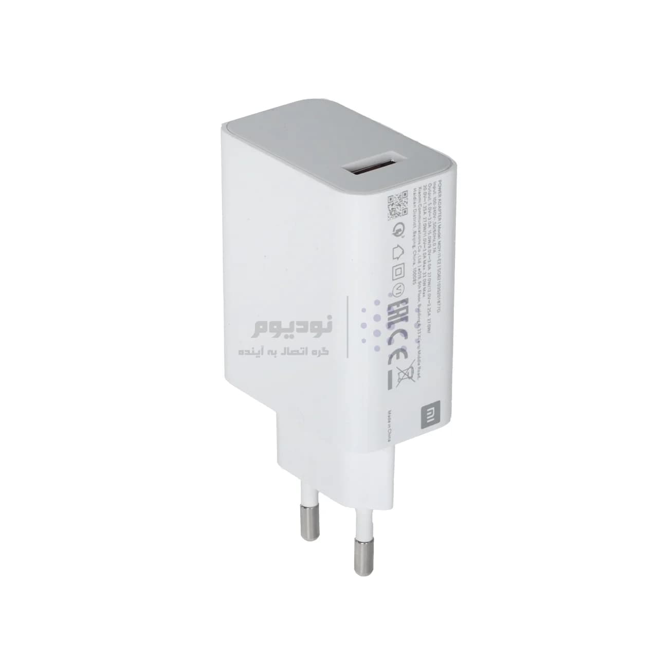 شارژر دیواری دو پین فست تک پورت 33W Xiaomi مدل MDY-11-EZ – سفید – LY (گارانتی 6 ماهه شرکتی) — تصویر ۵