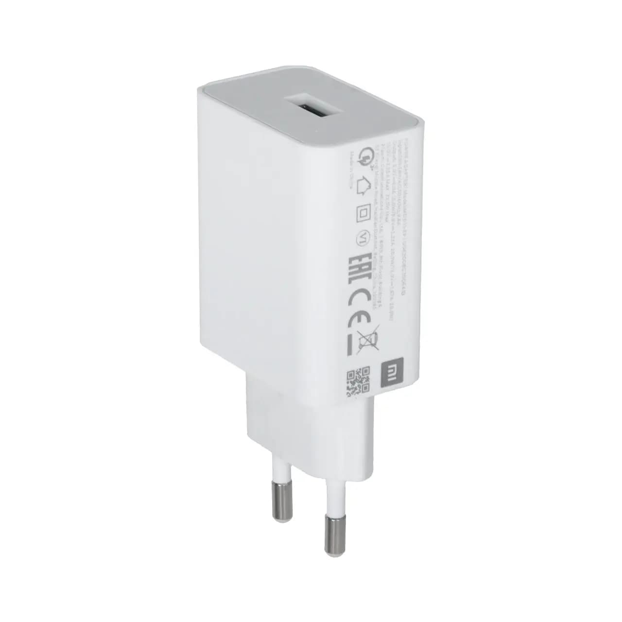 شارژر دیواری دو پین فست تک پورت 22.5W Xiaomi مدل MDY-11-EP – سفید – LY (گارانتی 6 ماهه شرکتی) — تصویر ۲
