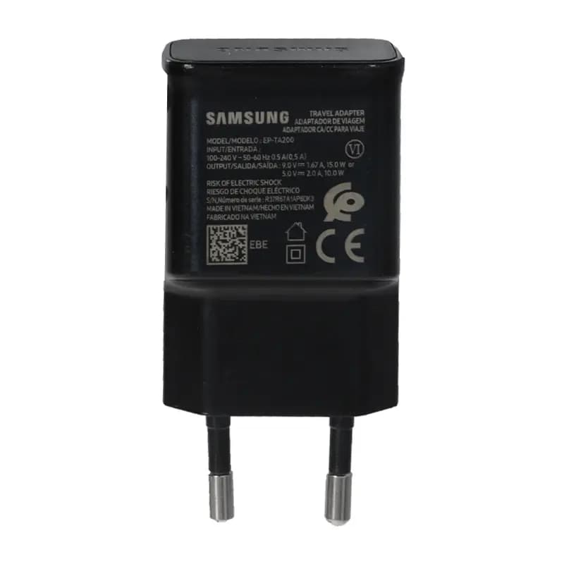 شارژر دیواری دو پین فست تک پورت 15W Samsung مدل EP-TA200 – سفید – LY (گارانتی 6 ماهه شرکتی) — تصویر ۸