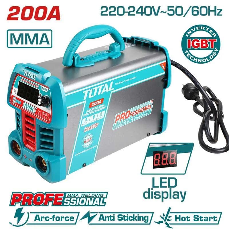 دستگاه جوش 200 آمپر توتال مدل TW220069 — تصویر ۳