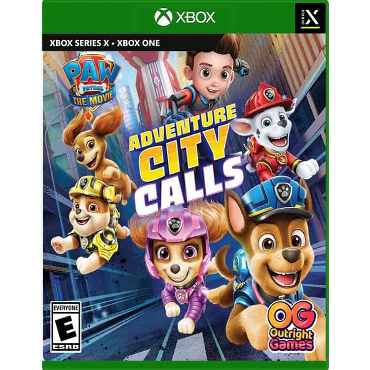 دیسک بازی PAW Patrol The Movie: Adventure City Calls – مخصوص ایکس باکس