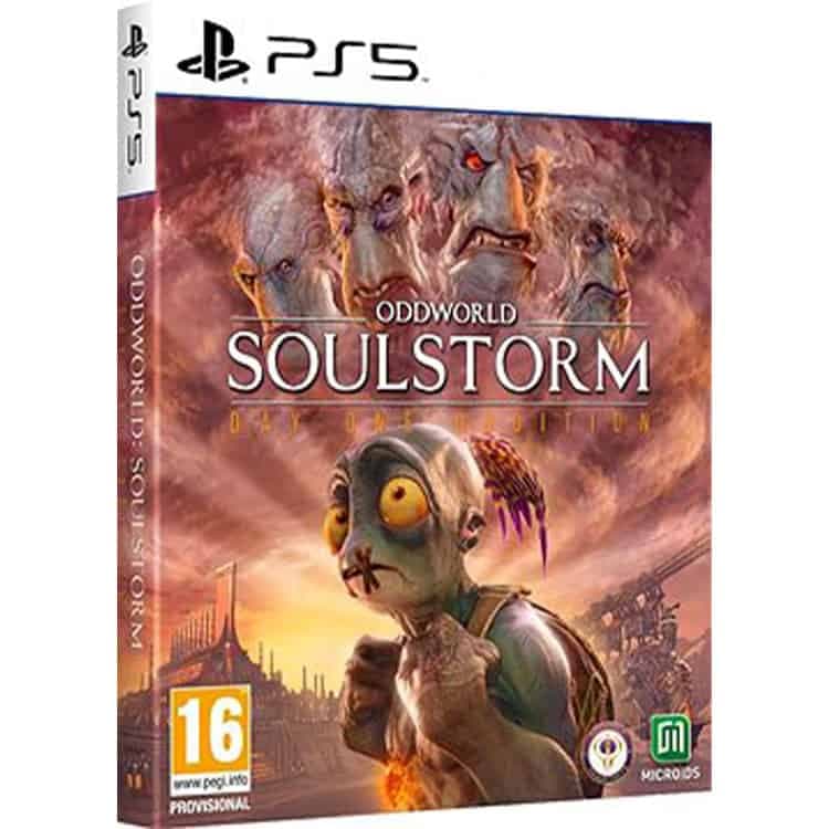 دیسک بازی Oddworld: Soulstorm SteelBook Edition – مخصوص PS5