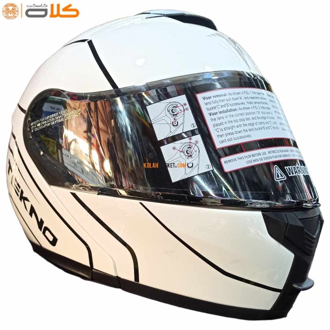 کلاه کاسکت تکنو | فک متحرک T50 TEKNO — تصویر ۲