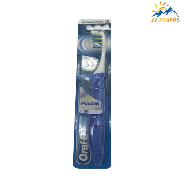 مسواک اورال بی مدل DEEP CLEAN با برس مدیوم