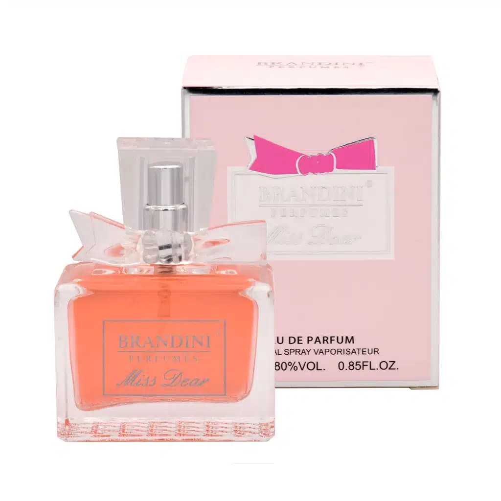 عطر جیبی زنانه MISS DEAR برندینی 25 میلی لیتر