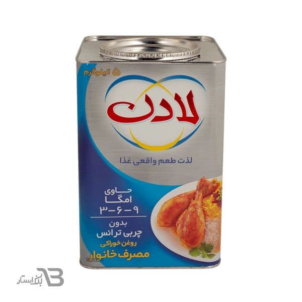 روغن نیمه جامد 5 کیلویی لادن ( 4 عددی )