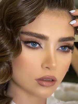 لنز رنگی لابلا مدل شنل بلو (Labella Shenel Blue)