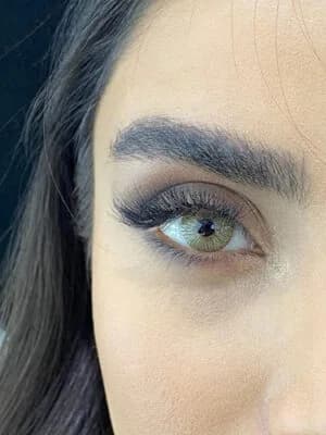لنز رنگی لابلا مدل شنل براون (Labella Shenel Brown) — تصویر ۳