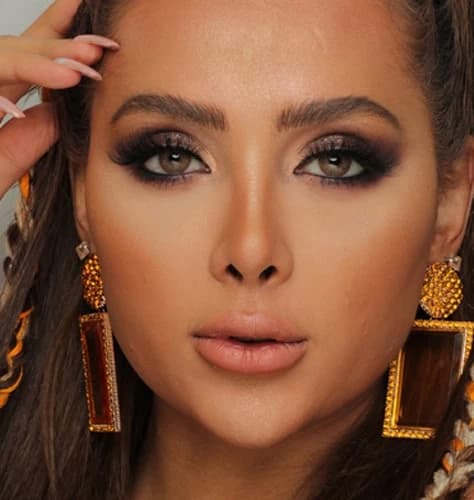 لنز رنگی لابلا مدل شنل براون (Labella Shenel Brown) — تصویر ۵