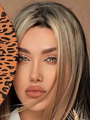 لنز رنگی لابلا مدل شنل براون (Labella Shenel Brown)