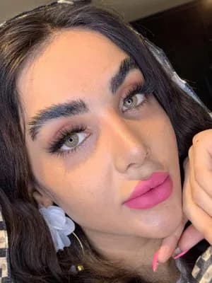 لنز رنگی لابلا مدل شنل براون (Labella Shenel Brown) — تصویر ۴