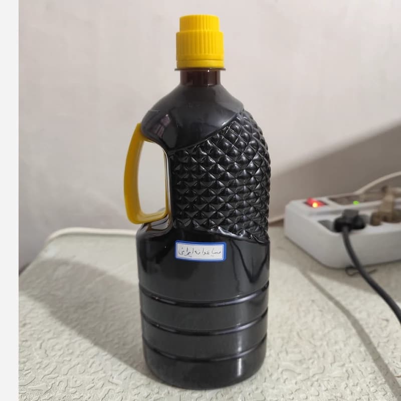 روغن سیاهدانه ایرانی یک لیتری زداویلز (پرپشت کننده مو-پرپشت کننده ابرو-تقویت مژه-تقویت ریش و سبیل) روغن سیاه دانه