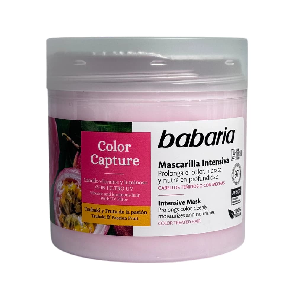ماسک مو مغذی باباریا Color Capture مناسب موهای رنگ‌شده 400 میل