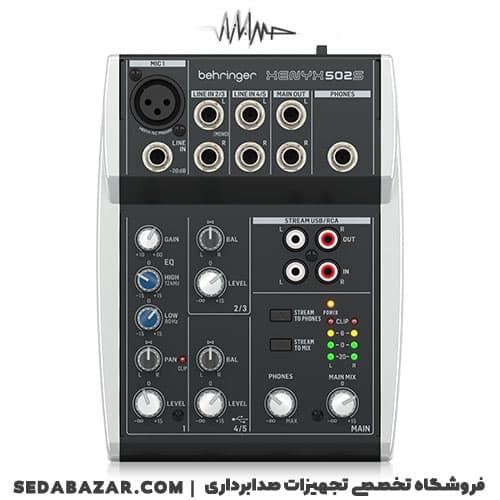 behringer XENYX 502S میکسر صدا آنالوگ