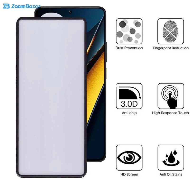 گلس بوف مدل New AirBag مناسب برای گوشی موبایل شیائومی Poco X6 Pro 5G / Poco X6 5G / Poco M6 Pro 4G — تصویر ۴