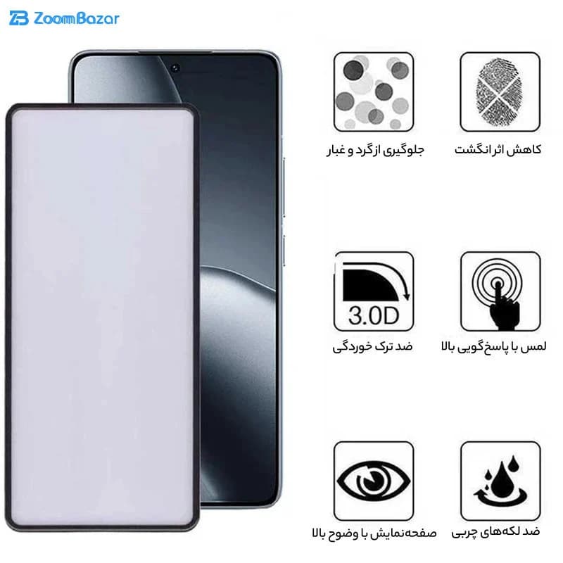 گلس بوف مدل New AirBag مناسب برای گوشی موبایل شیائومی F7 Ultra /F7 Pro /Redmi Note 14s — تصویر ۶