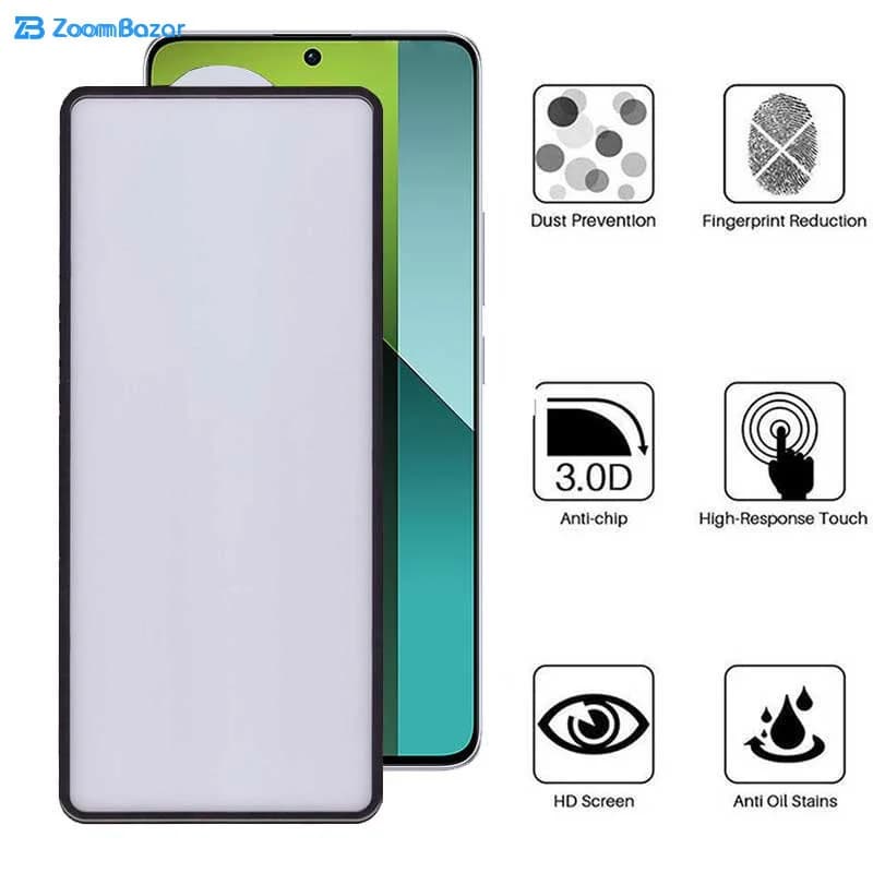 گلس بوف مدل New AirBag-G مناسب برای گوشی موبایل شیائومی Redmi Note 13 4G / 5G / Note 13 Pro 4G / 5G / Note 13R Pro — تصویر ۴