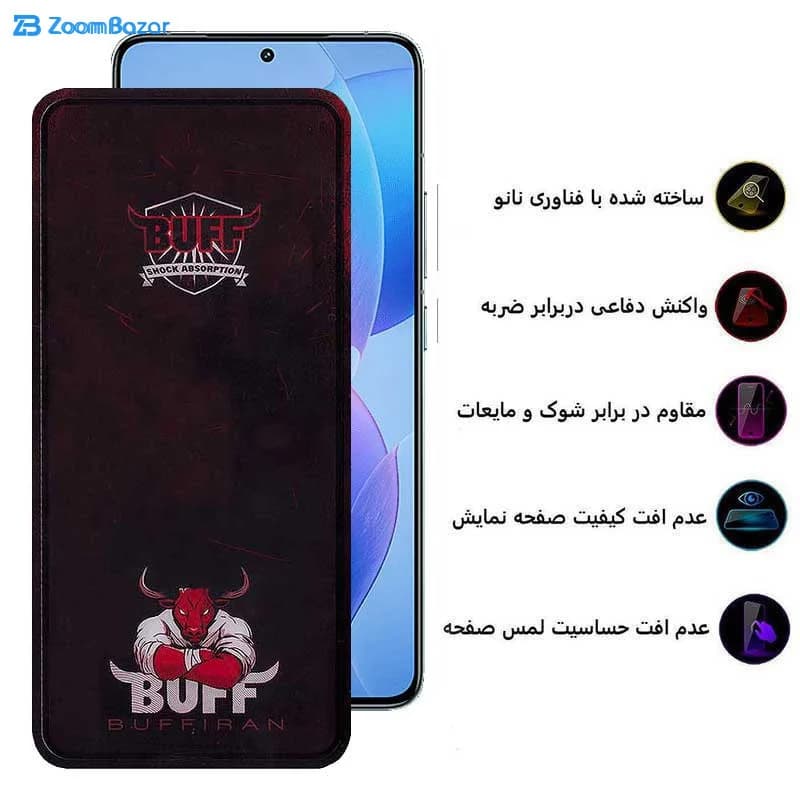 گلس بوف مدل Muscle-Bull مناسب برای گوشی موبایل شیائومی Redmi K70 / K70 Pro / K70E — تصویر ۶