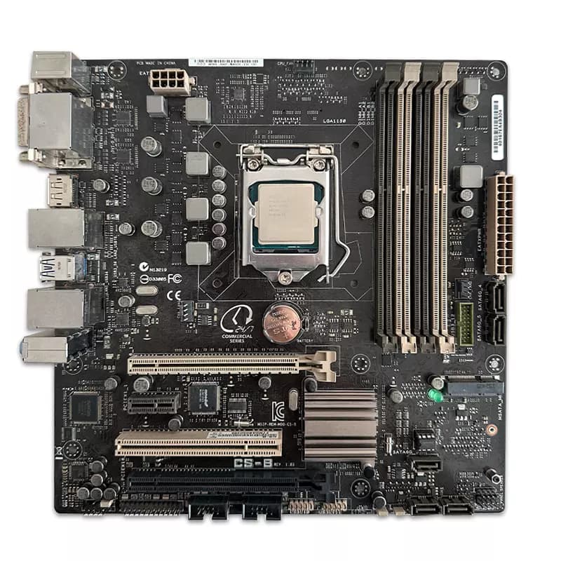باندل مادربرد ASUS Q87 CS-B + Intel Core i5 4590 استوک