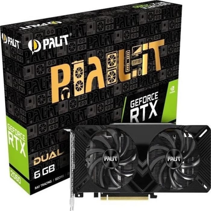 کارت گرافیک پالیت PALIT RTX 2060 DUAL 6GB GDDR6