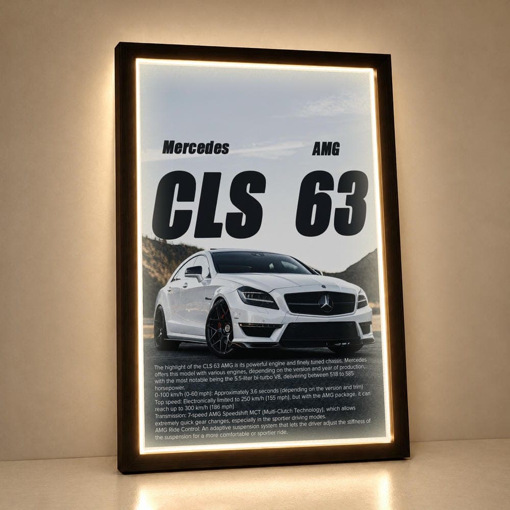 تابلو فرانت لایت ماشین طرح بنز CLS 63 کد FPF-23197