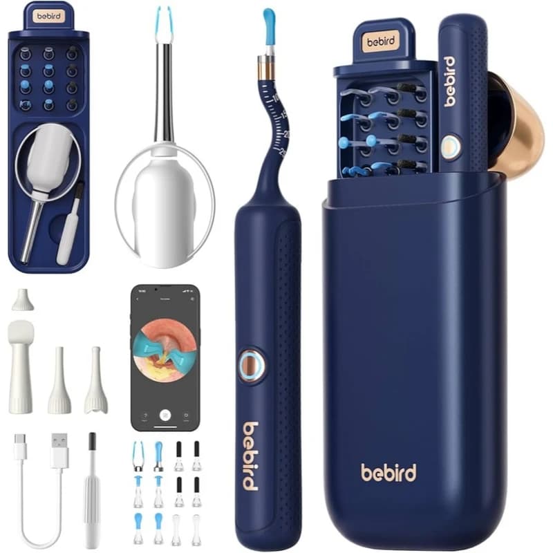 گوش پاک کن هوشمند دوربین دار شیائومی مدل Xiaomi Bebird EarSight Plus I35R — تصویر ۴