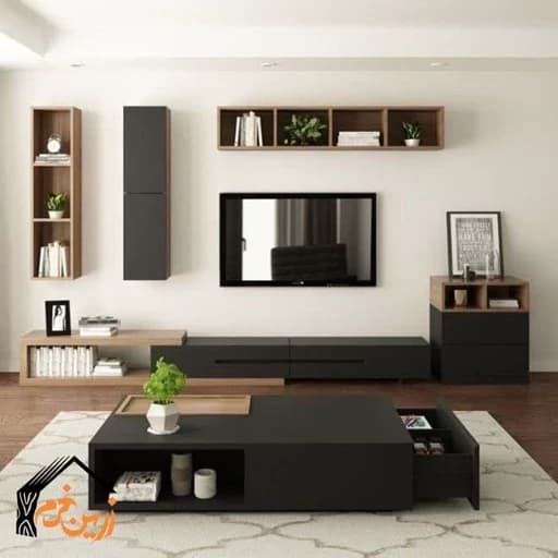 ست میز تلویزیون مدل GB3088 کامنا مدل 13152110