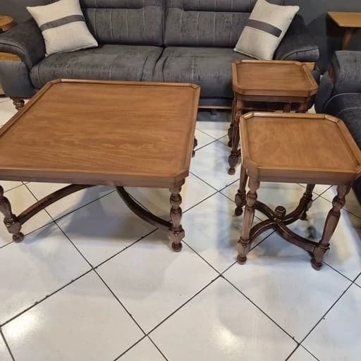 ست جلو مبلی و میز عسلی چوبی کامنا مدل 13152085