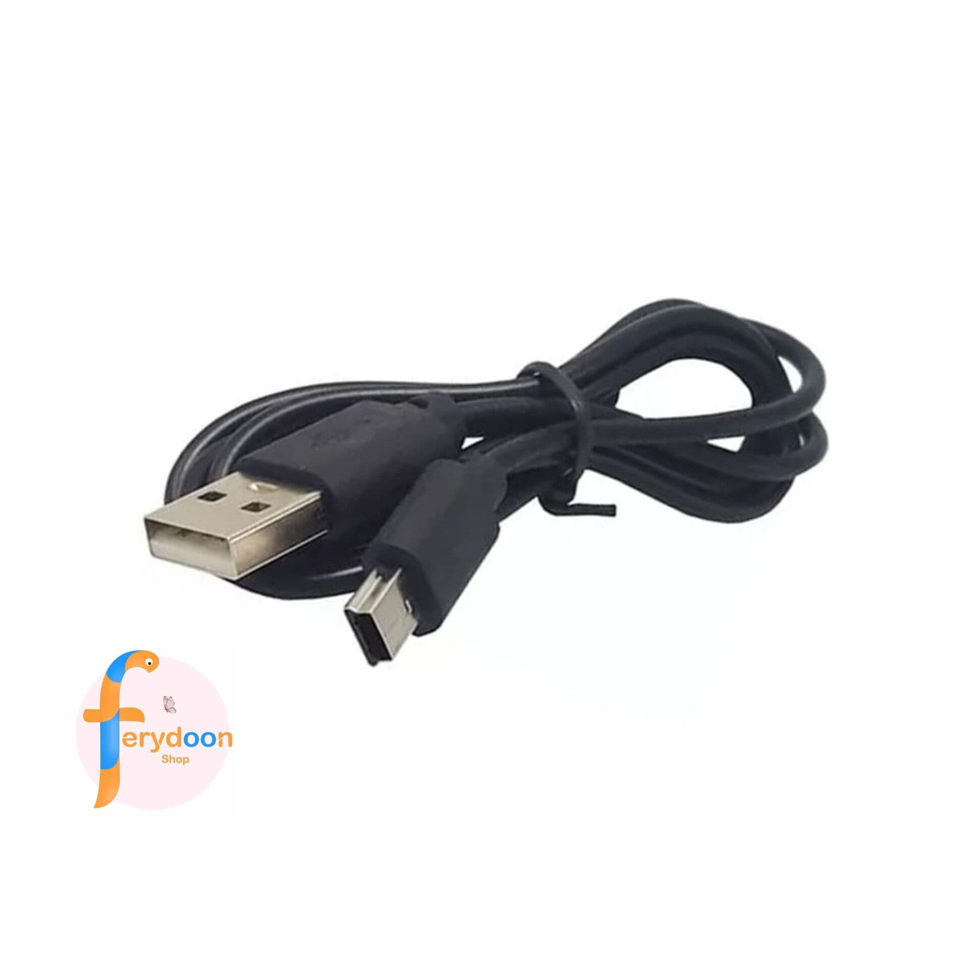 کابل شارژ V3 (Mini USB) معمولی | کابل USB به Mini USB بدون پک