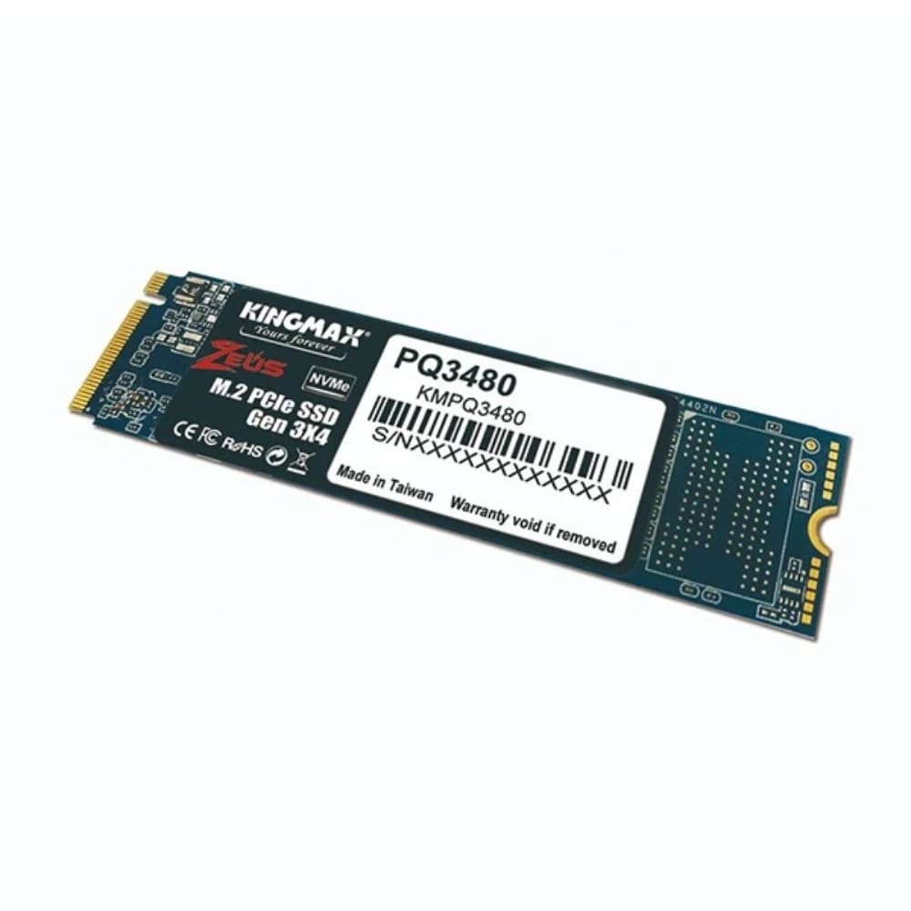 حافظه SSD اینترنال کینگ مکس مدل M.2 2280 PCIe NVMe Gen 3×4 ظرفیت 256 گیگابایت کارکرده